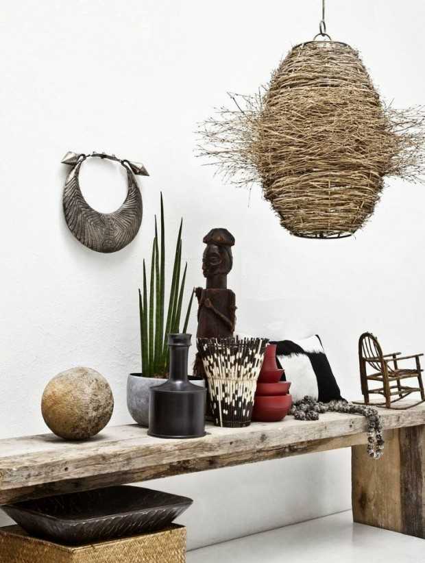 Африканська екзотика в інтер’єрі: як створити яскравий і автентичний простір 16 - Int Mebel интерьер в африканском стиле