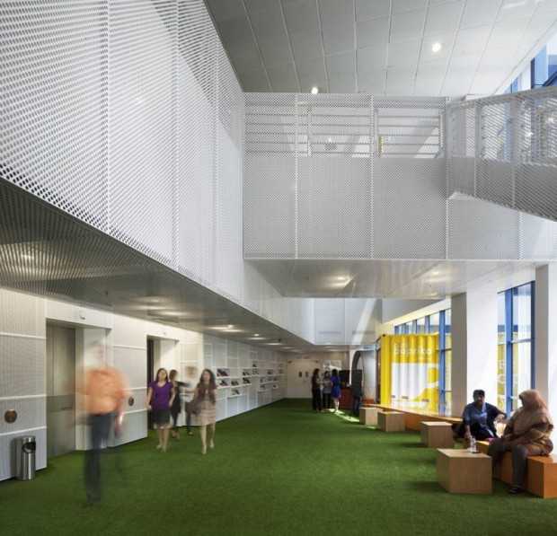 Архітектурний огляд: реконструкція лоббі наукового парку «Гален» у Сингапурі 3 - Int Mebel Помещение научного парка «Гален» 3