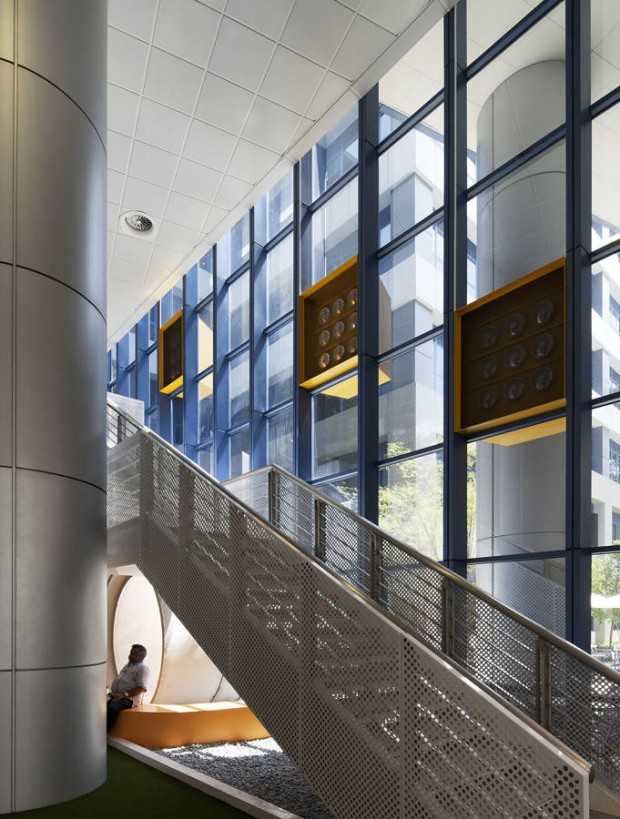 Архітектурний огляд: реконструкція лоббі наукового парку «Гален» у Сингапурі 6 - Int Mebel Помещение научного парка «Гален» 6