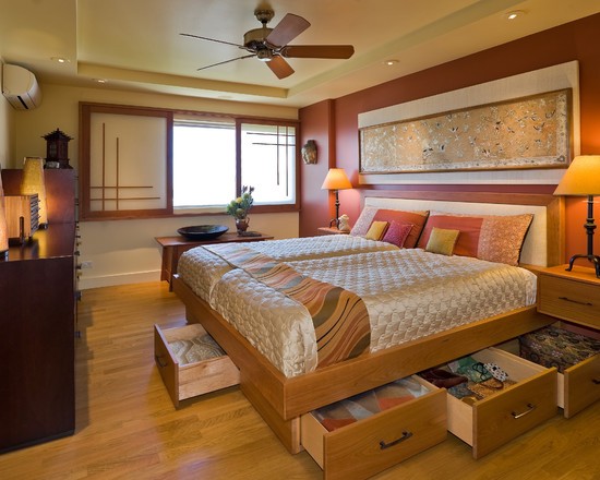 Азіатський стиль у декорі спальні: тонкощі китайського та японського дизайну 5 - Int Mebel спальня в азиатском стиле