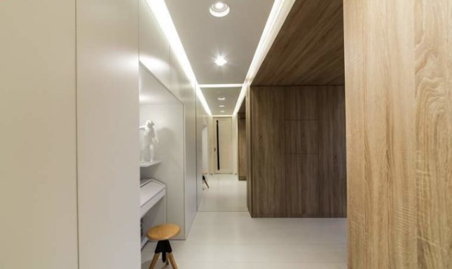 Що таке паряща натяжна стеля: види, монтаж і дизайн 22 - Int Mebel парящий потолок