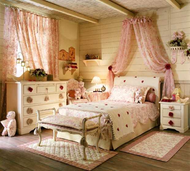 Комната с розовыми оттенками Комната с розовыми оттенками