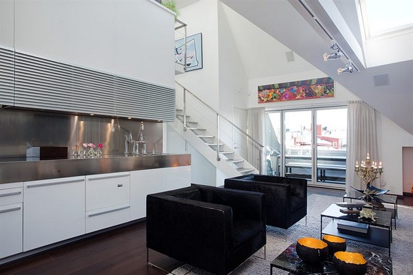 Дизайн інтер’єру двоповерхової квартири: поєднання скандинавського мінімалізму та азійської гармонії 4 - Int Mebel kuhnya