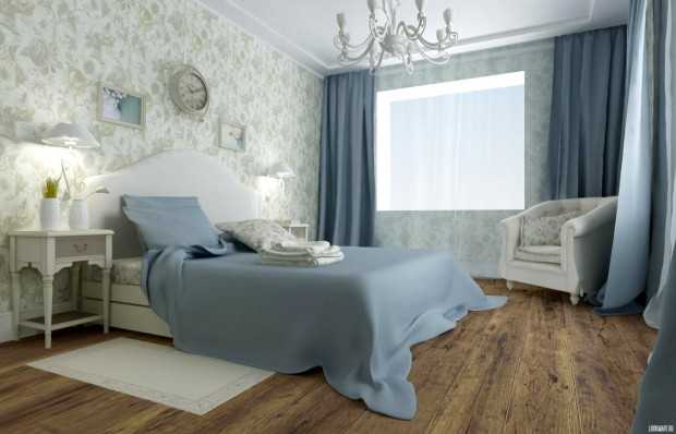 Светлая спальня в стиле прованс Светлая спальня в стиле прованс