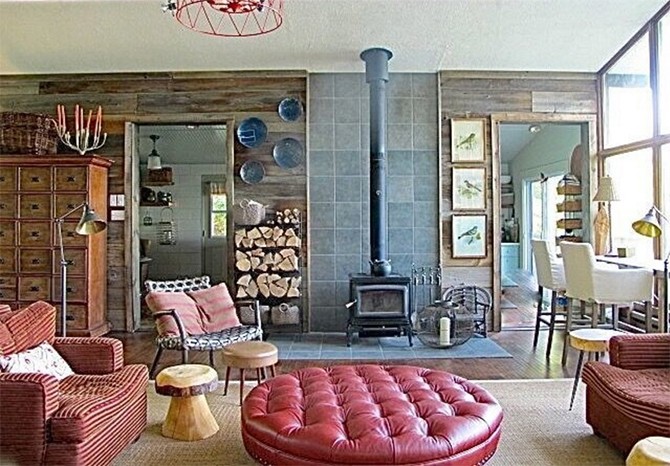 Вінтажний будинок на березі озера: поєднання стилю та затишку 5 - Int Mebel kamin