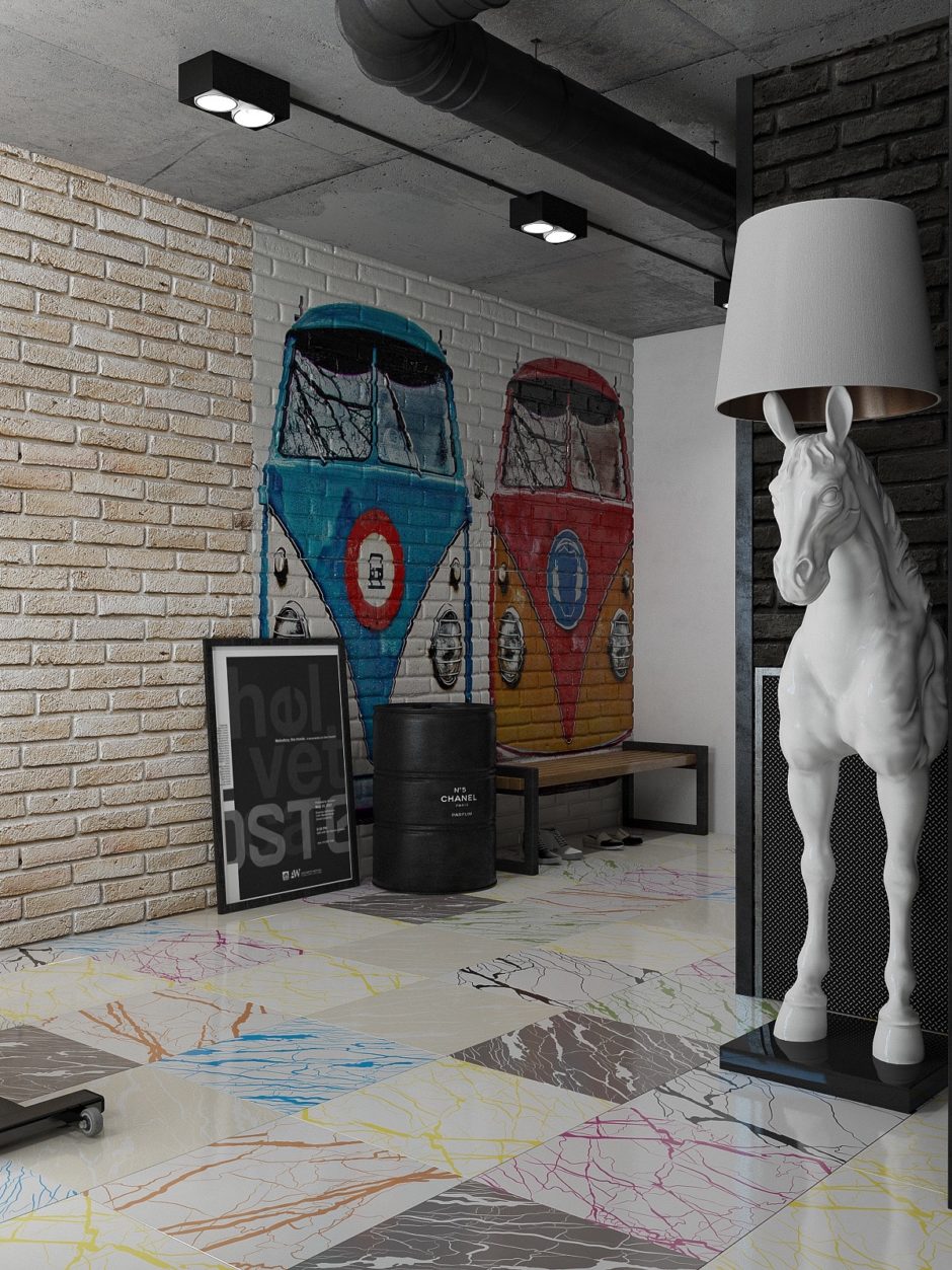 Еклектичні стелі в стилі лофт: матеріали, дизайн та особливості 54 - Int Mebel Еклектичні стелі в стилі лофт: матеріали, дизайн та особливості 53 - Int Mebel