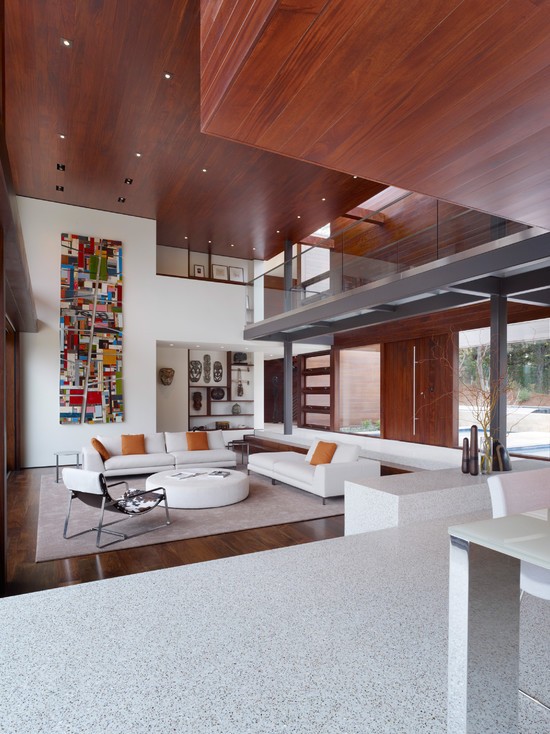 Ідеї модерну для сучасної вітальні: стиль, декор та функціональність 6 - Int Mebel гостиная в стиле модерн