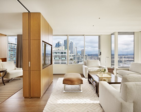 Ідеї модерну для сучасної вітальні: стиль, декор та функціональність 8 - Int Mebel гостиная в стиле модерн