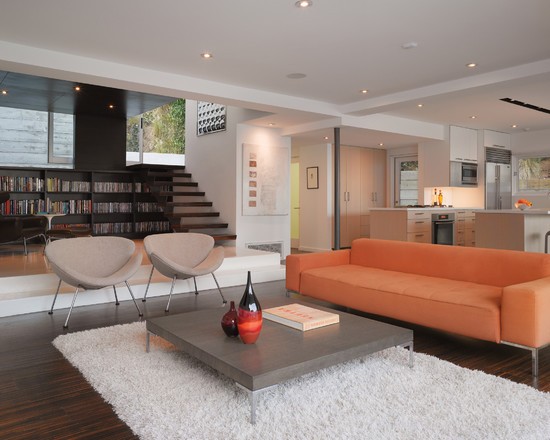 Ідеї модерну для сучасної вітальні: стиль, декор та функціональність 12 - Int Mebel гостиная в стиле модерн