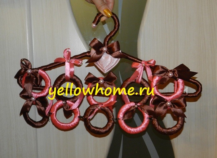 Ідея для рукоділля: як зробити вішалку з кільцями своїми руками 1 - Int Mebel dscn9175