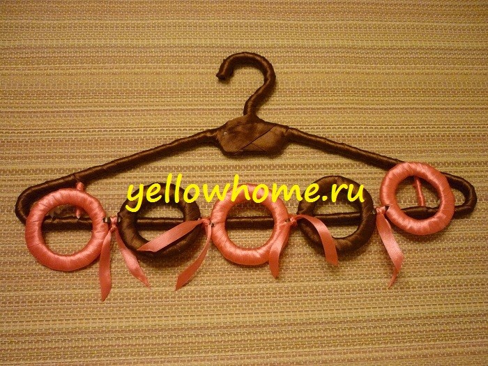 Ідея для рукоділля: як зробити вішалку з кільцями своїми руками 10 - Int Mebel foto-9