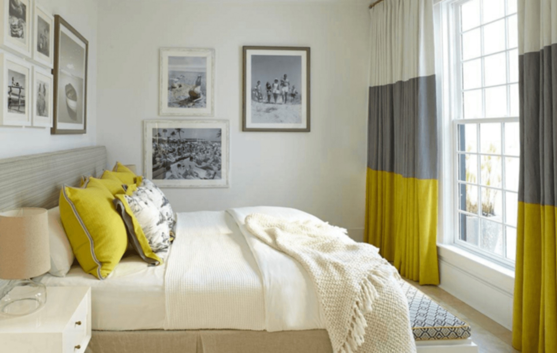 Яскраві штори в стилі colorblock Яскраві штори в стилі colorblock
