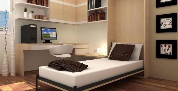 Раціональне облаштування спального місця: вбудовані ліжка у шафах для будь-якого інтер’єру 3 - Int Mebel встроенная кровать в шкаф