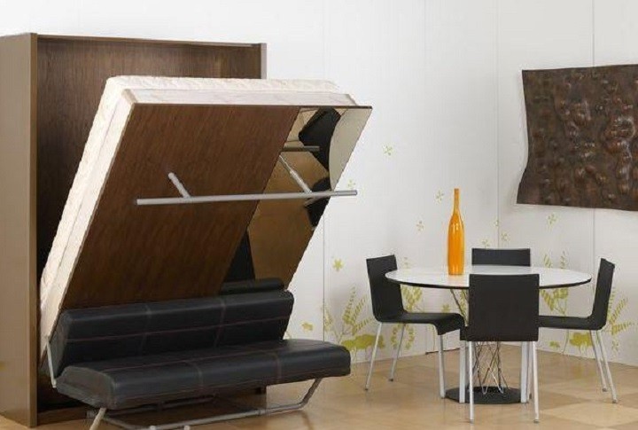 Раціональне облаштування спального місця: вбудовані ліжка у шафах для будь-якого інтер’єру 15 - Int Mebel встроенная кровать в шкаф