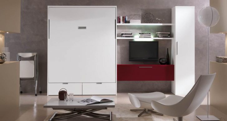 Раціональне облаштування спального місця: вбудовані ліжка у шафах для будь-якого інтер’єру 27 - Int Mebel встроенная кровать в шкаф