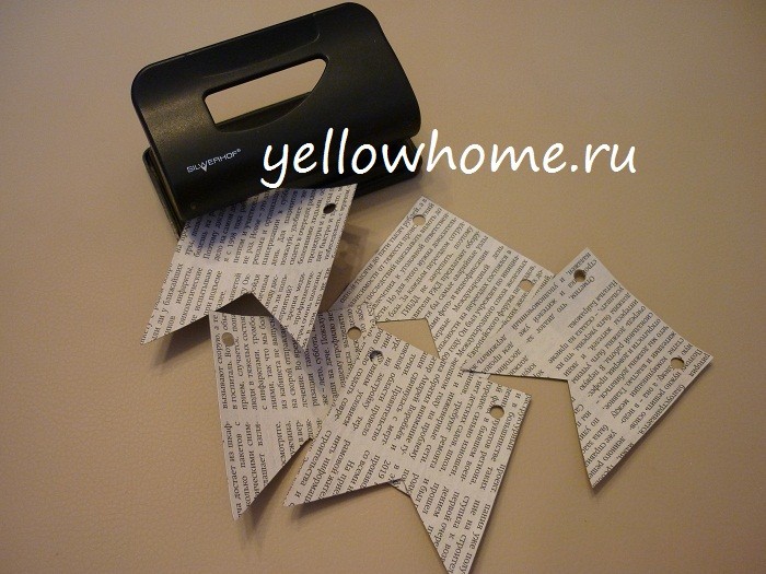 Як зробити святкову гирлянду своїми руками: покрокова інструкція 6 - Int Mebel foto 5