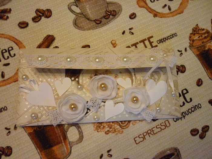 Як зробити весільний конверт для грошей із шпалер своїми руками: покрокова інструкція 1 - Int Mebel p1190973