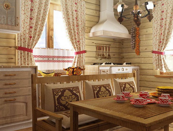 Як пошити штори для дачі своїми руками? Найпопулярніші варіанти та поради 7 - Int Mebel шторы для дачи и загородного дома