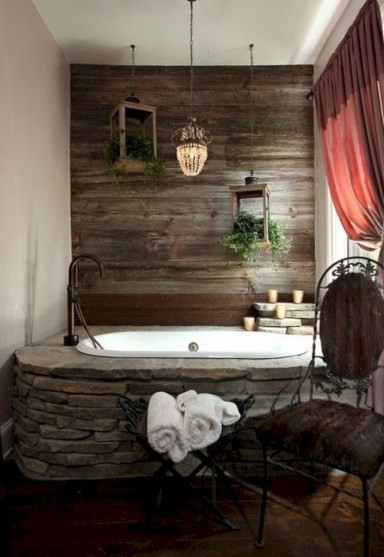 Камінь у дизайні ванної кімнати: натуральний і штучний матеріали для стильного інтер’єру 19 - Int Mebel камень в интерьере ванной