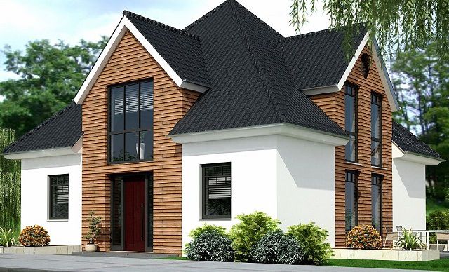 Мансардні дахи в приватних будинках: конструкції, переваги та особливості облаштування - 20 - Int Mebel дом с мансардной крышей