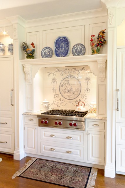 Кухня в англійському стилі: традиції, комфорт і вишуканість у кожній деталі 23 - Int Mebel кухня в английском стиле