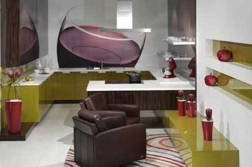 Кулинарные мотивы в интерьере кухни 8