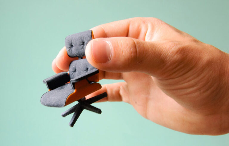 Мініатюрній Стілець Eames з 3D Друку! 4 - Int Mebel