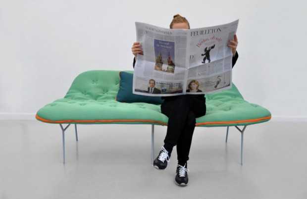 Лондонский дизайнер Стефани Хорниг создал легкую кушетку «Самр»