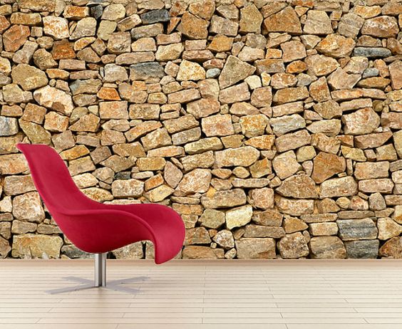 Шпалери з імітацією природних матеріалів: стильні рішення для сучасного інтер’єру 1 - Int Mebel обои с имитацией