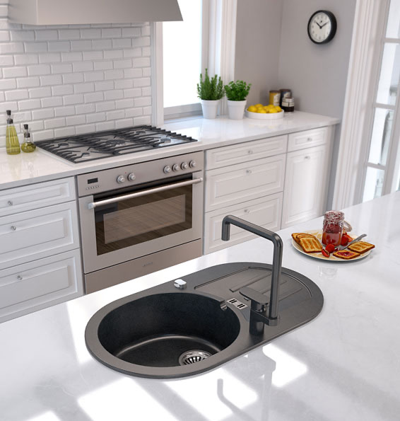 Оптимальна кухонна мийка для компактної кухні: зручність без зайвого навантаження 2 - Int Mebel Оптимальна кухонна мийка для компактної кухні: зручність без зайвого навантаження 1 - Int Mebel