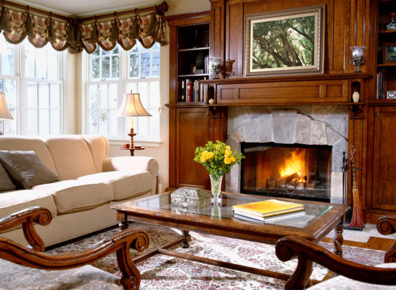 Респектабельна та затишна вітальня в англійському стилі 18 - Int Mebel Респектабельна та затишна вітальня в англійському стилі 17 - Int Mebel