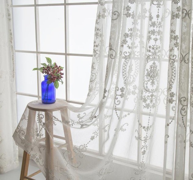 Наймодніший тюль для вітальні: огляд трендів 14 - Int Mebel тюль для зала