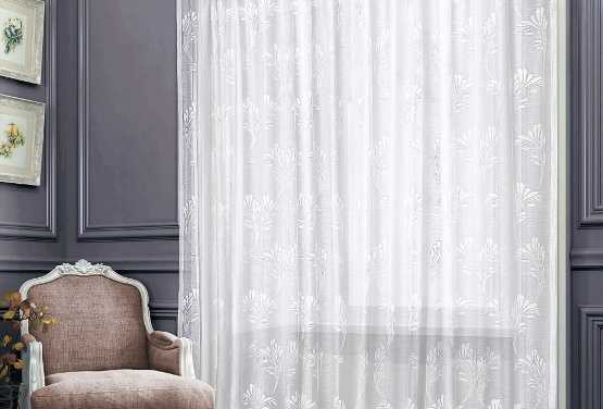 Наймодніший тюль для вітальні: огляд трендів 17 - Int Mebel тюль для зала