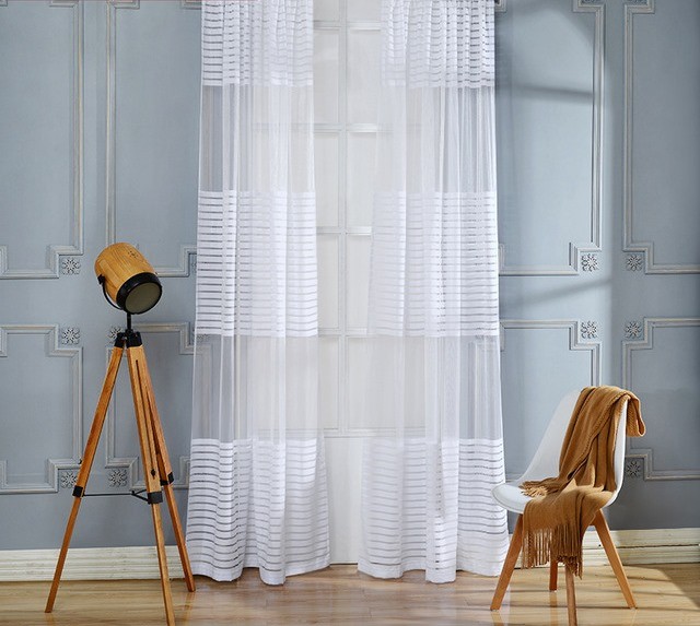 Наймодніший тюль для вітальні: огляд трендів 33 - Int Mebel тюль для зала