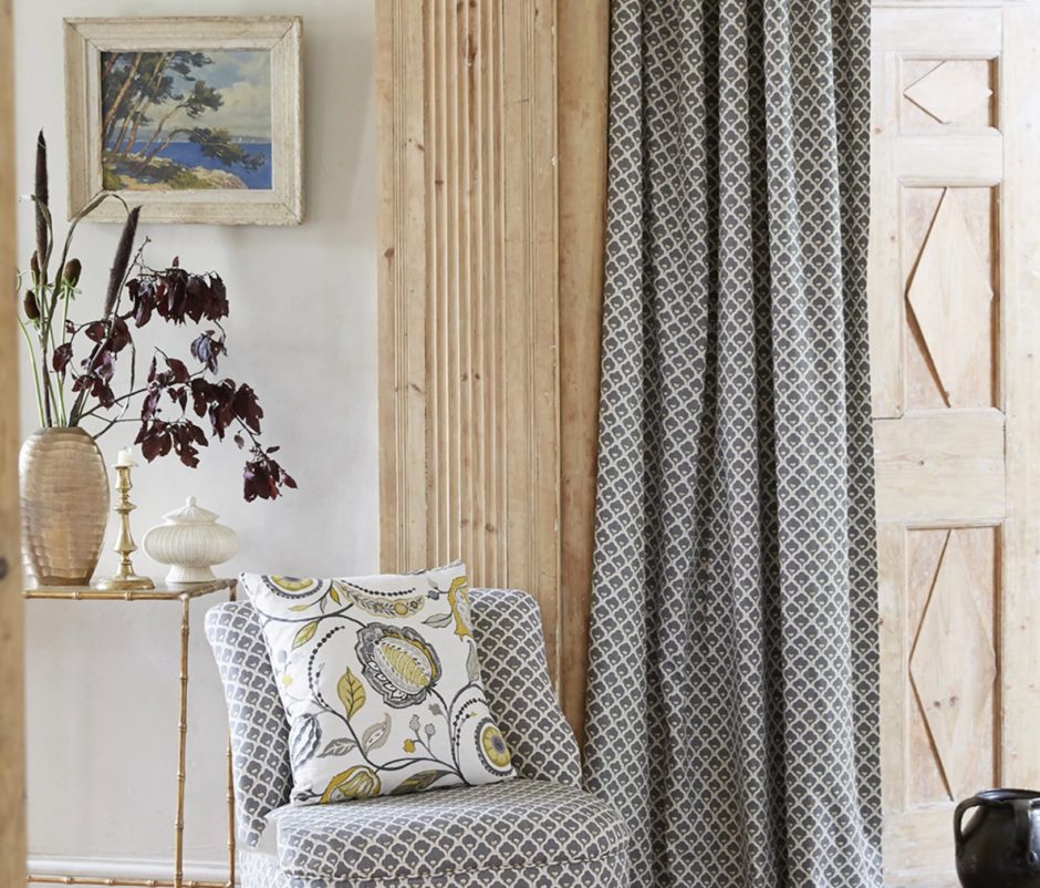 Сірі штори в інтер’єрі: гармонія спокою та стильності для вашого дому 2 - Int Mebel Особенности использования штор серого спектра и декоре жилых комнат