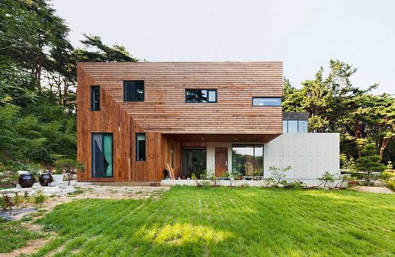 Сучасна резиденція в сільській місцевості Південної Кореї: проєкт «Живий вузол» 64 - Int Mebel