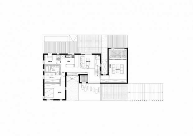 Современная резиденция на территории сельской местности в Южной Корее 12