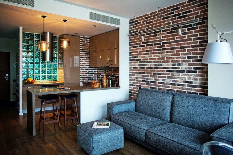 Сучасний інтер’єр вітальні з цегляною стіною: стиль, матеріали та ідеї оформлення 94 - Int Mebel Сучасний інтер’єр вітальні з цегляною стіною: стиль, матеріали та ідеї оформлення 93 - Int Mebel