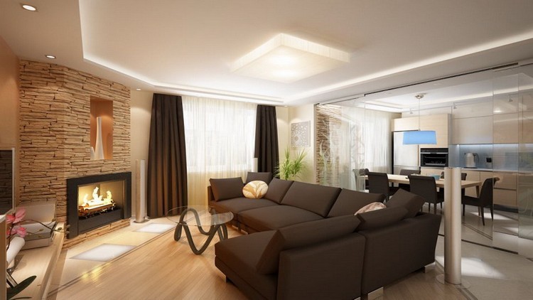 Сучасний інтер’єр вітальні з цегляною стіною: стиль, матеріали та ідеї оформлення 110 - Int Mebel Сучасний інтер’єр вітальні з цегляною стіною: стиль, матеріали та ідеї оформлення 109 - Int Mebel