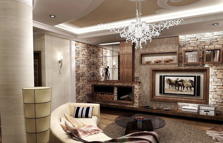 Сучасний інтер’єр вітальні з цегляною стіною: стиль, матеріали та ідеї оформлення 116 - Int Mebel Сучасний інтер’єр вітальні з цегляною стіною: стиль, матеріали та ідеї оформлення 115 - Int Mebel