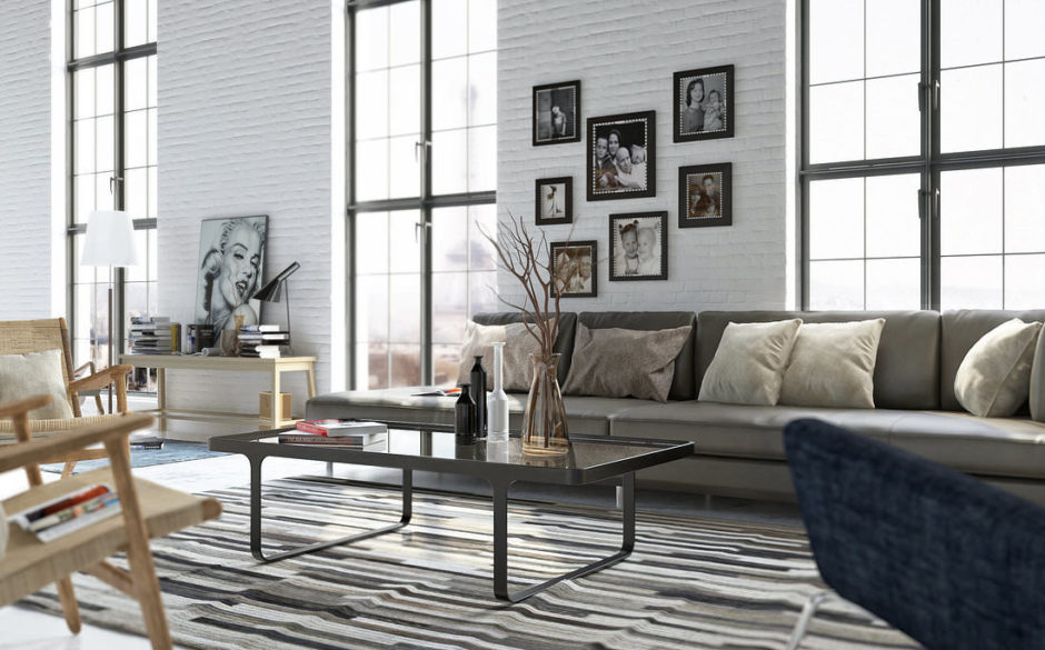 Сучасний інтер’єр вітальні з цегляною стіною: стиль, матеріали та ідеї оформлення 136 - Int Mebel Сучасний інтер’єр вітальні з цегляною стіною: стиль, матеріали та ідеї оформлення 135 - Int Mebel