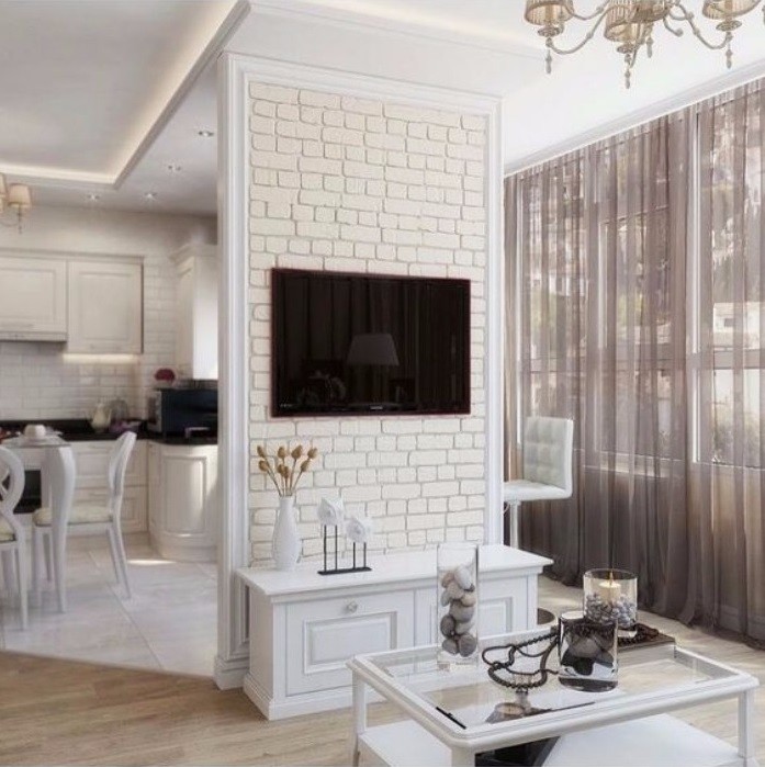 Сучасний інтер’єр вітальні з цегляною стіною: стиль, матеріали та ідеї оформлення 216 - Int Mebel Сучасний інтер’єр вітальні з цегляною стіною: стиль, матеріали та ідеї оформлення 215 - Int Mebel