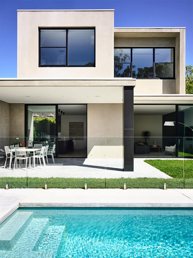 Сучасний особняк у стилі мінімалізму: гра контрастів і затишок 3 - Int Mebel vnutrennii-dvor