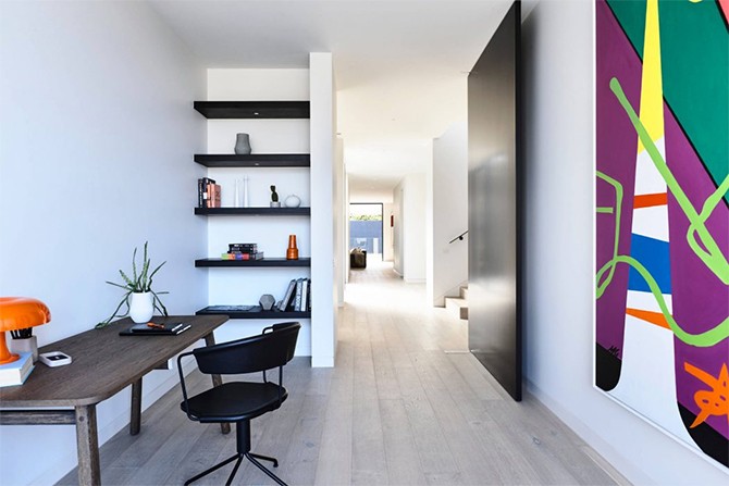 Сучасний особняк у стилі мінімалізму: гра контрастів і затишок 11 - Int Mebel kabinet