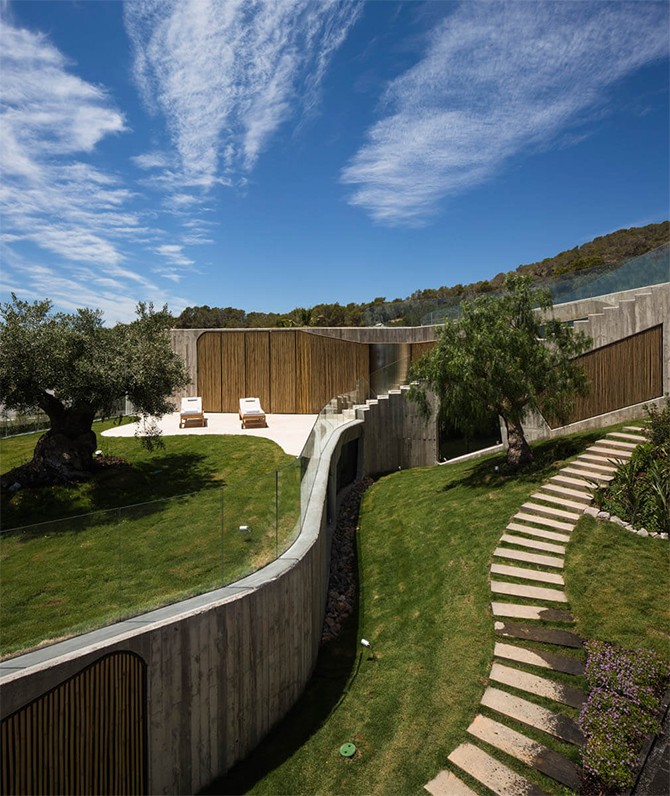 Середземноморський ф’южн в архітектурі сучасної іспанської вілли 17 - Int Mebel landshavtnii-dizain