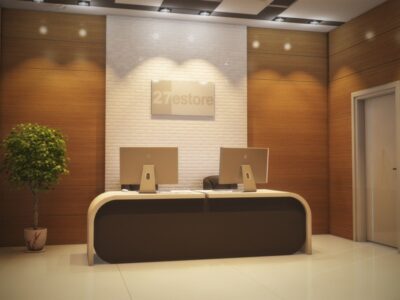 Стінові панелі в інтер'єрі офісу: дизайнерські рішення із застосуванням настінного декору 154 - Int Mebel
