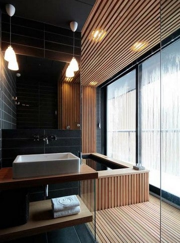 Вагонка у дизайні ванної кімнати: практичність, стиль і ідеї оформлення 74 - Int Mebel Вагонка у дизайні ванної кімнати: практичність, стиль і ідеї оформлення 73 - Int Mebel