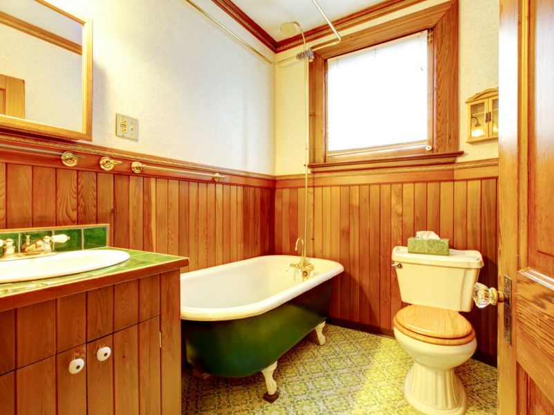 Вагонка у дизайні ванної кімнати: практичність, стиль і ідеї оформлення 188 - Int Mebel Вагонка у дизайні ванної кімнати: практичність, стиль і ідеї оформлення 187 - Int Mebel