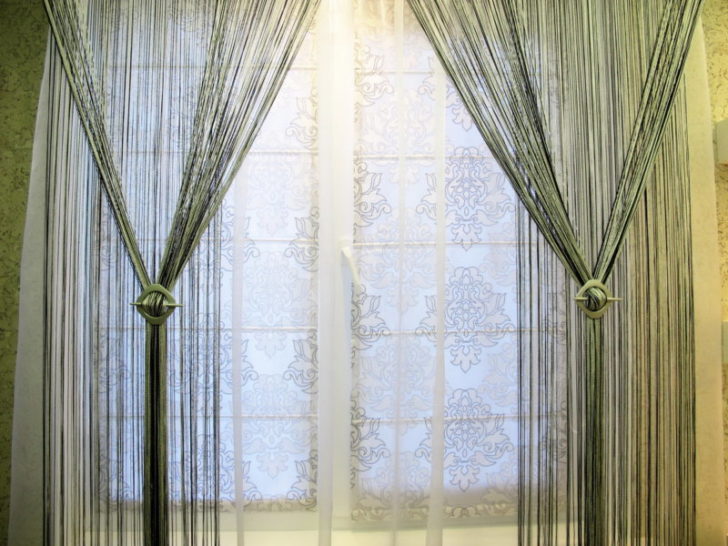 Все про ниткові штори: види, особливості та поради з вибору 14 - Int Mebel нитяные шторы